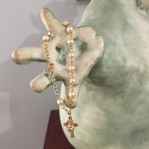 Girls Pretty Pearl Bracelet